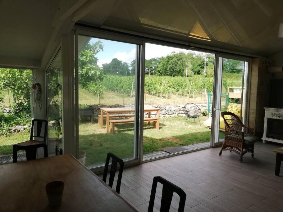 Gite L'Edenwine Doulezon Екстер'єр фото
